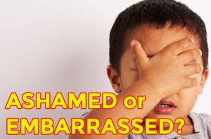 perbedaan ashamed dan embarrassed