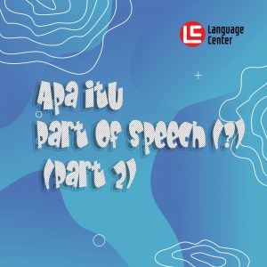 part of speech