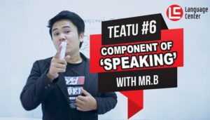 component of speaking