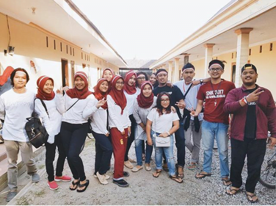 Perayaan HUT RI 72 Kampung Inggris Pare