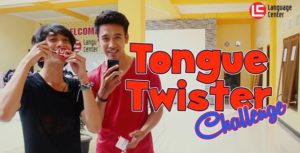 tongue twister challenge