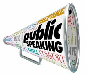 memilih materi public speaking