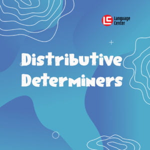 distributive determiners