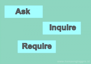 Perbedaan-kata-Ask-Inquire-Require