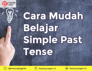 belajar simple past tense