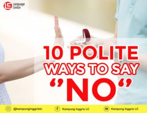 polite ways to say NO
