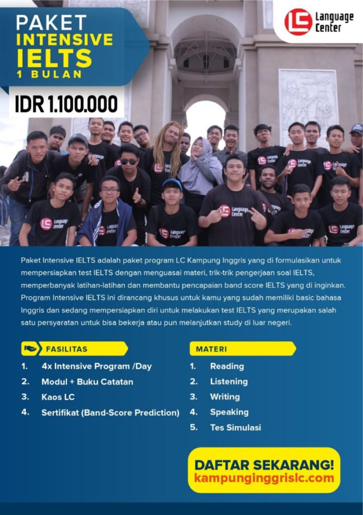 belajar toefl dan ielts di lc