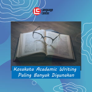 kosakata academic writing