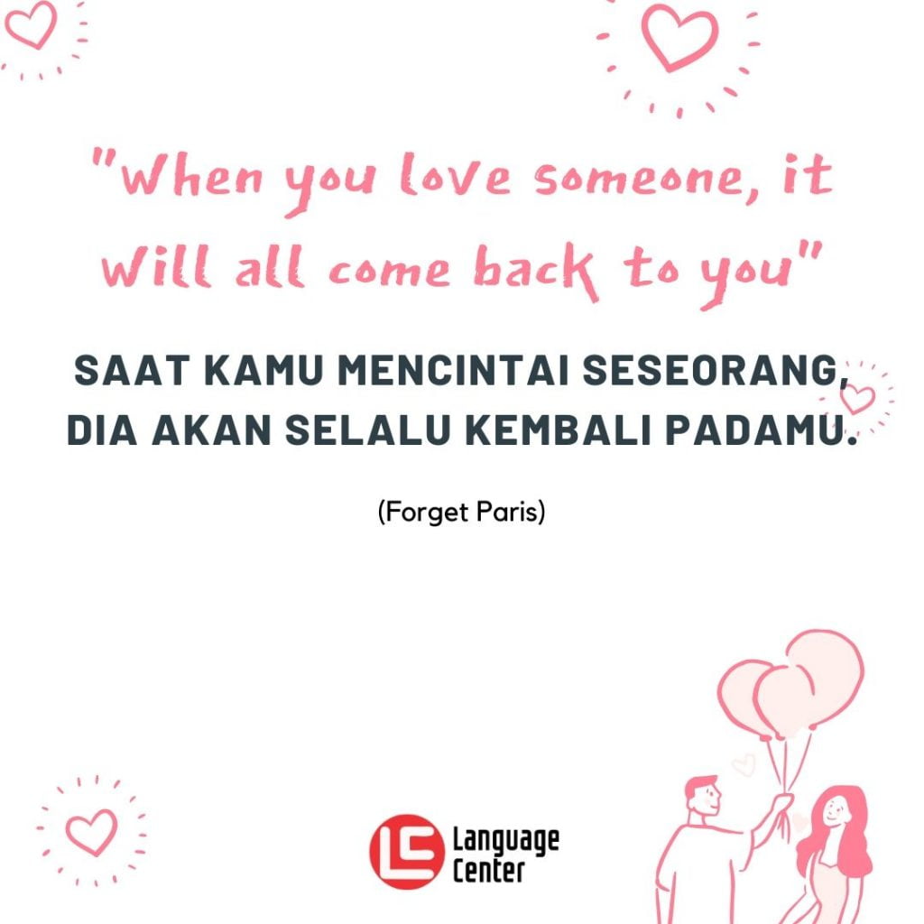 Kutipan Film Romantis Barat dan Artinya - 26