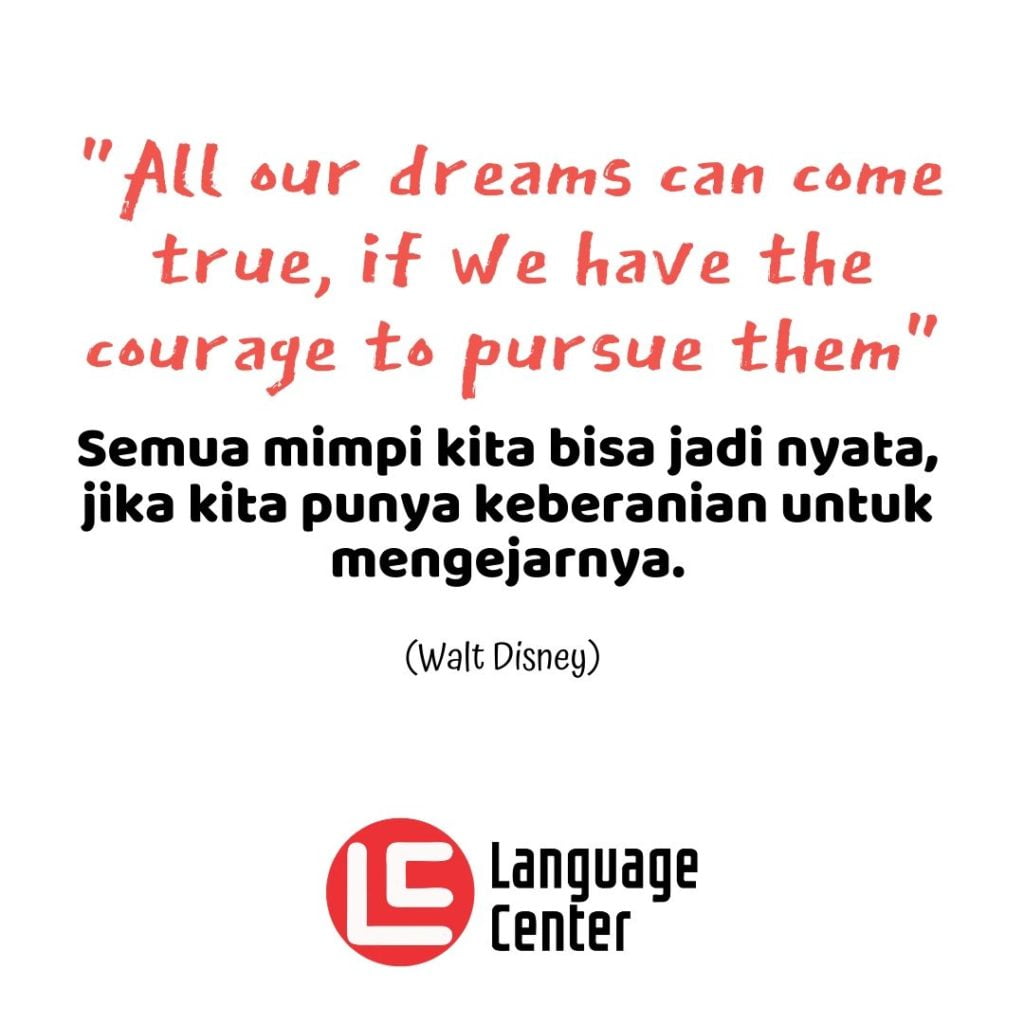 Kutipan Motivasi Bahasa Inggris - 10