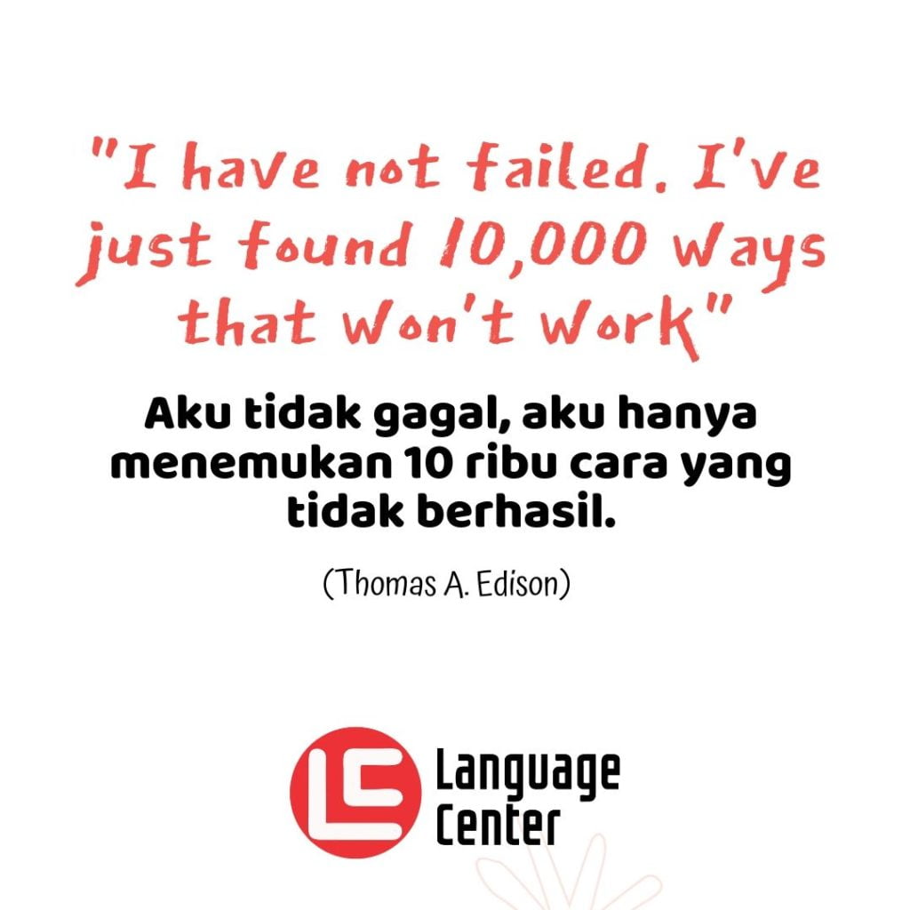 Kutipan Motivasi Bahasa Inggris - 30