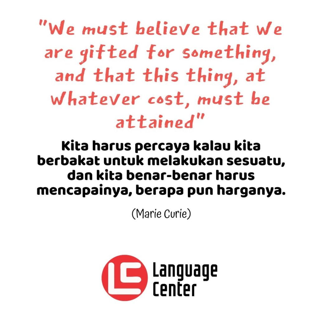 Kutipan Motivasi Bahasa Inggris - 60