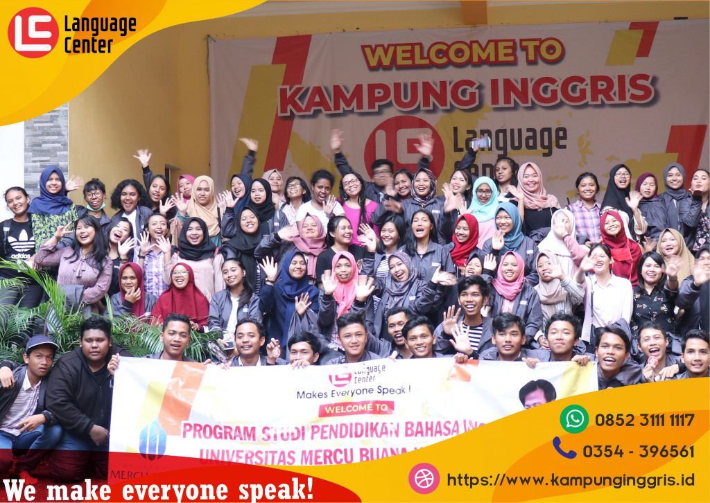 Foto Bersama Para Pelajar Paket Holiday Ceria Kampung Inggris 2020