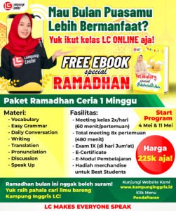 Paket Ramadhan Ceria Online 1 Minggu