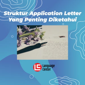 struktur application letter