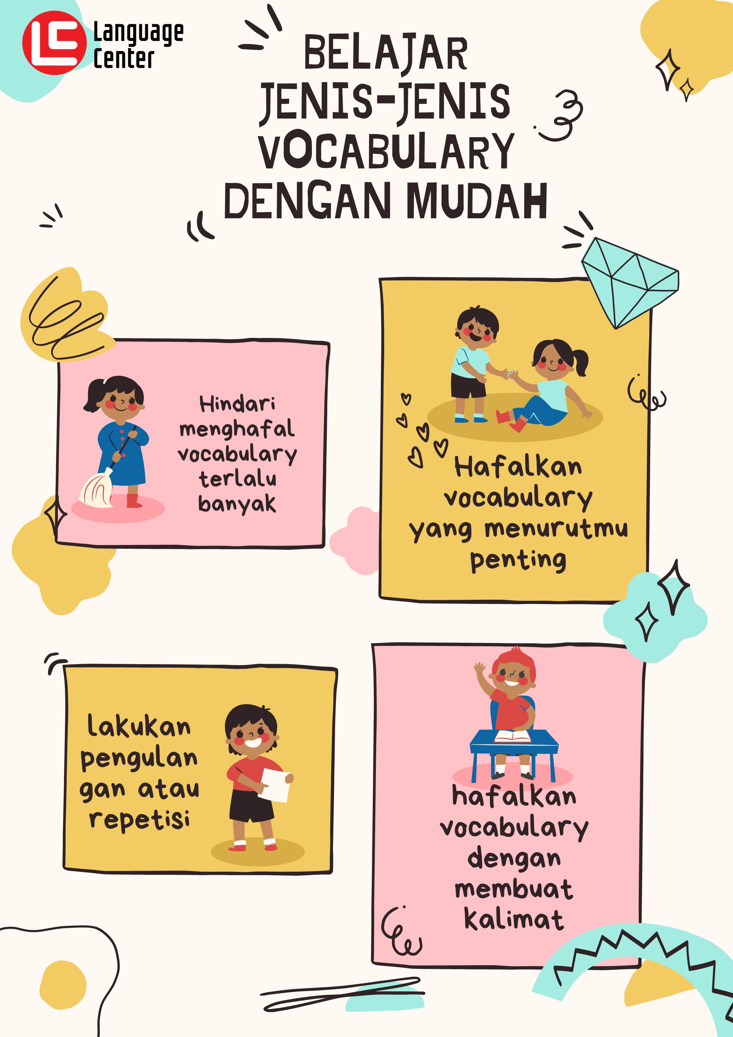 Belajar Jenis Jenis Vocabulary Dengan Mudah