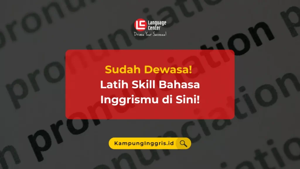 bahasa inggris untuk dewasa