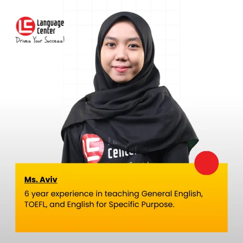 Having 7 years of experience in teaching general English, English for specific purpose, TOEFL, Achieved TOEFL 560.